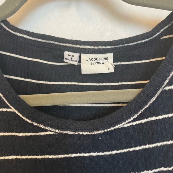 Stripped Maxi Ribbed Dress - Picture 2 of 4